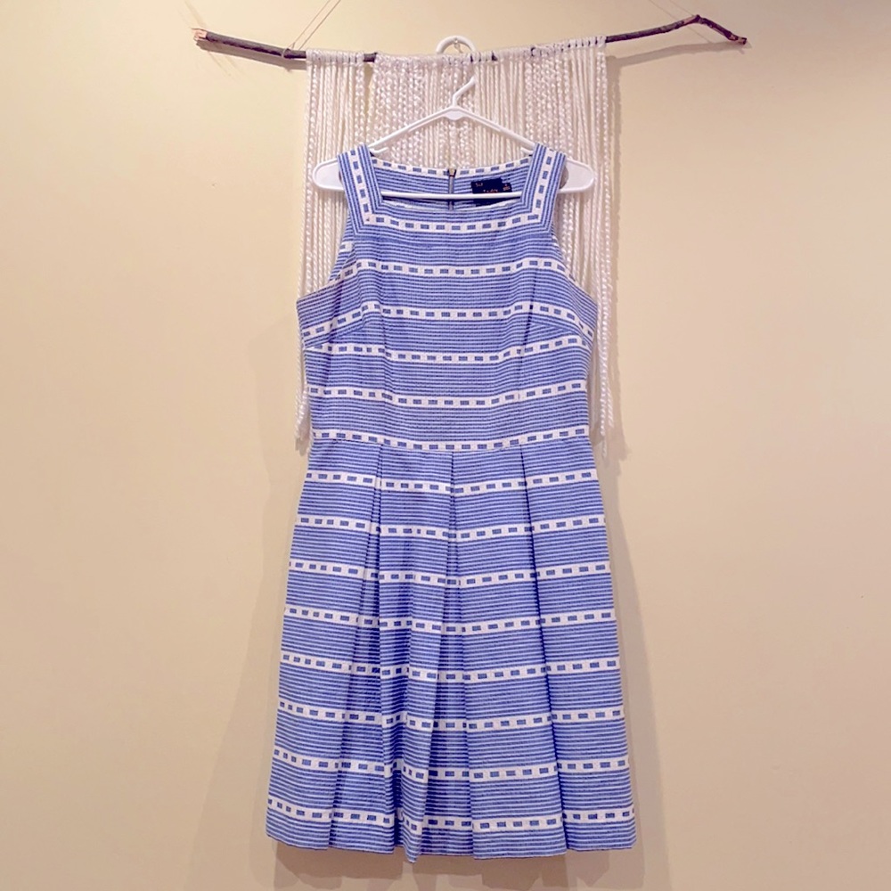 Taylor - Lined Pleated Dress with Pockets!
